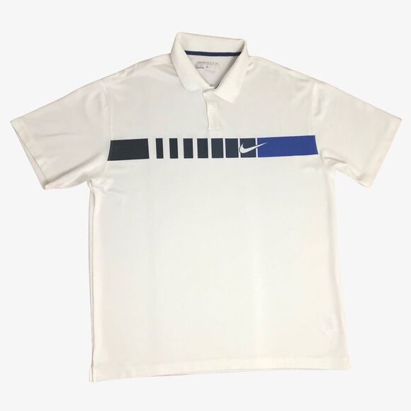 Nike Golf Polo Dri-Fit Men’s XL Shirt Swoosh Logo Wicking Stretch Short Sleeve - Picture 1 of 12